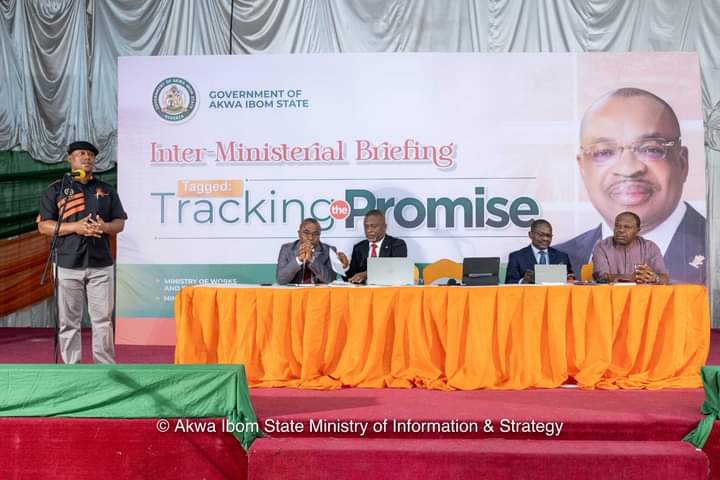 Interministerial briefing/tracking the promise in Akwa Ibom State.
